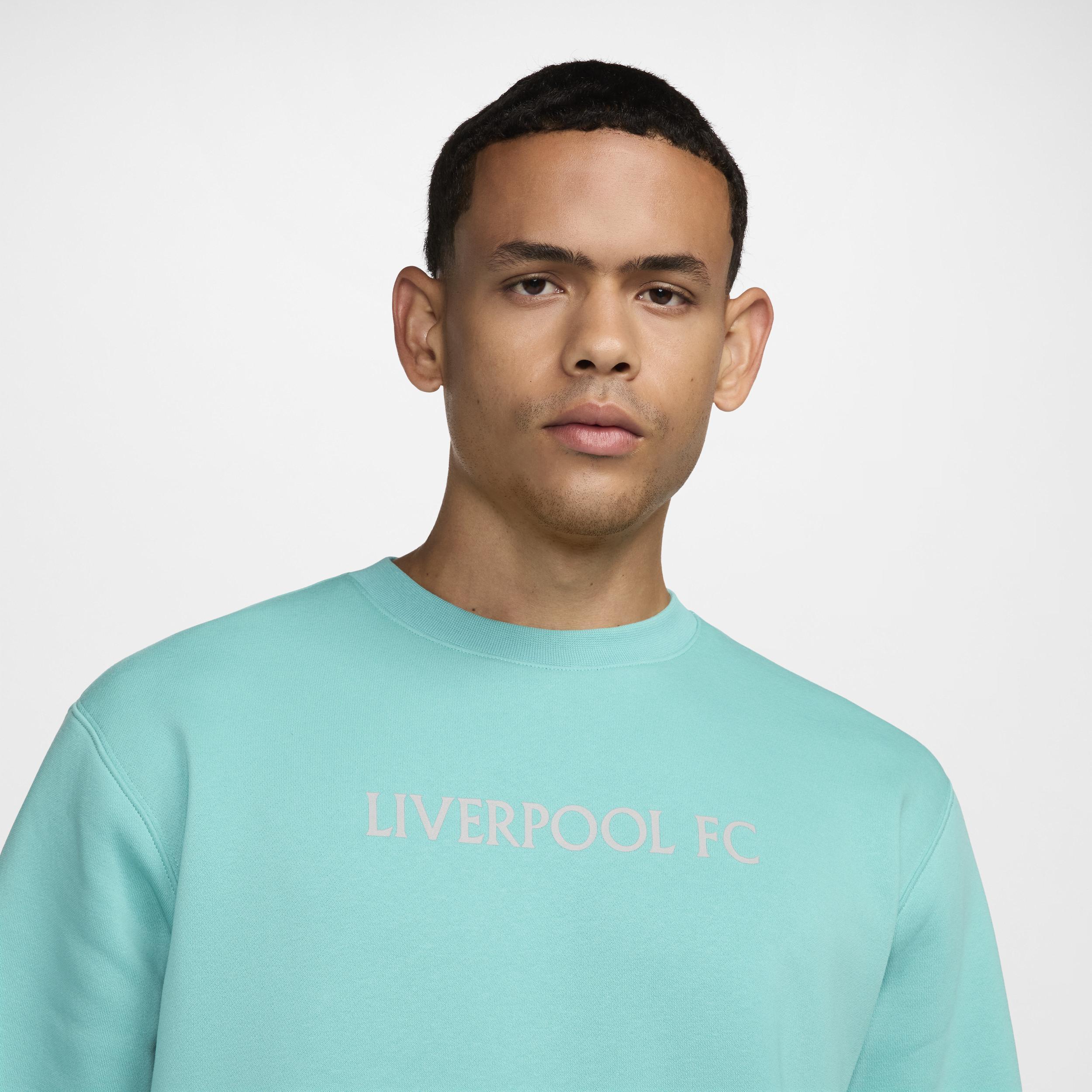 Liverpool FC Club Nike Mens Soccer Crew-Neck Sweatshirt Product Image