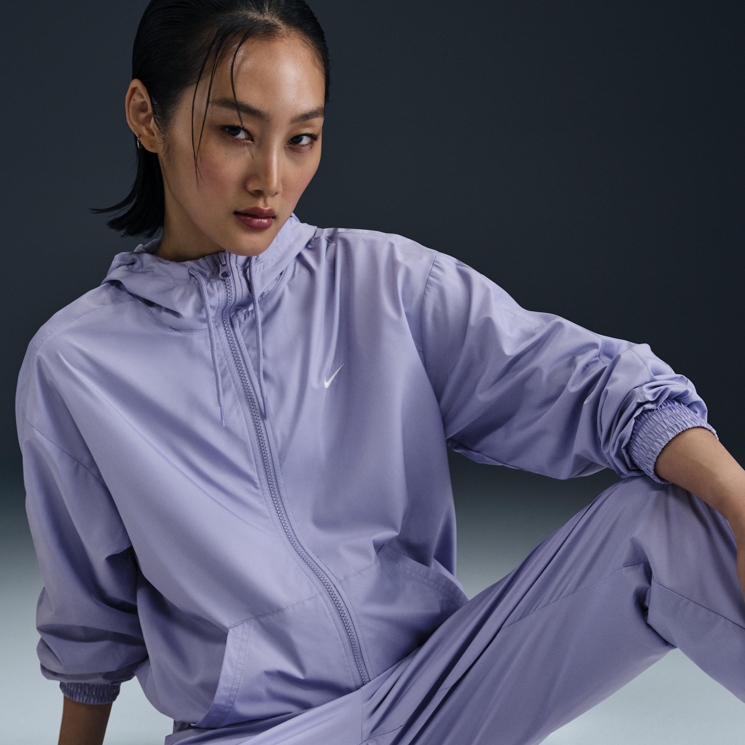 Women's Nike Sportswear Classic Wovens Loose UV Protection Hooded Jacket Product Image