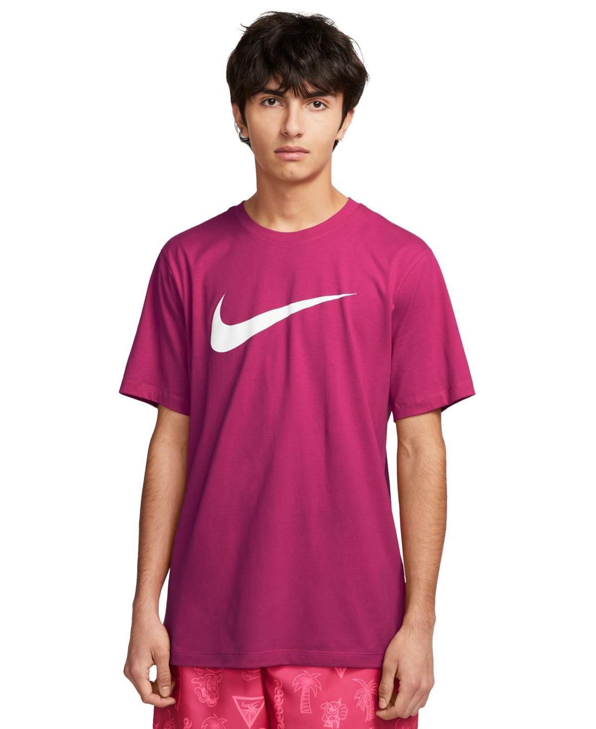 Men's Nike Icon Swoosh Tee, Size: XXL, Dark Gray Grey Product Image