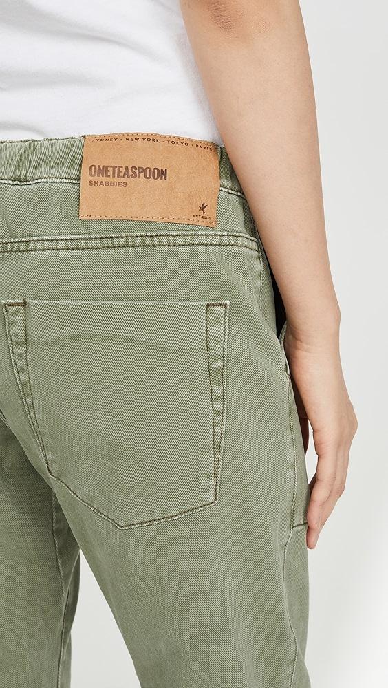 One Teaspoon Shabbies Drawstring Boyfriend Jeans | Shopbop Product Image