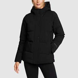 Women's Essential Down Hooded Jacket Product Image