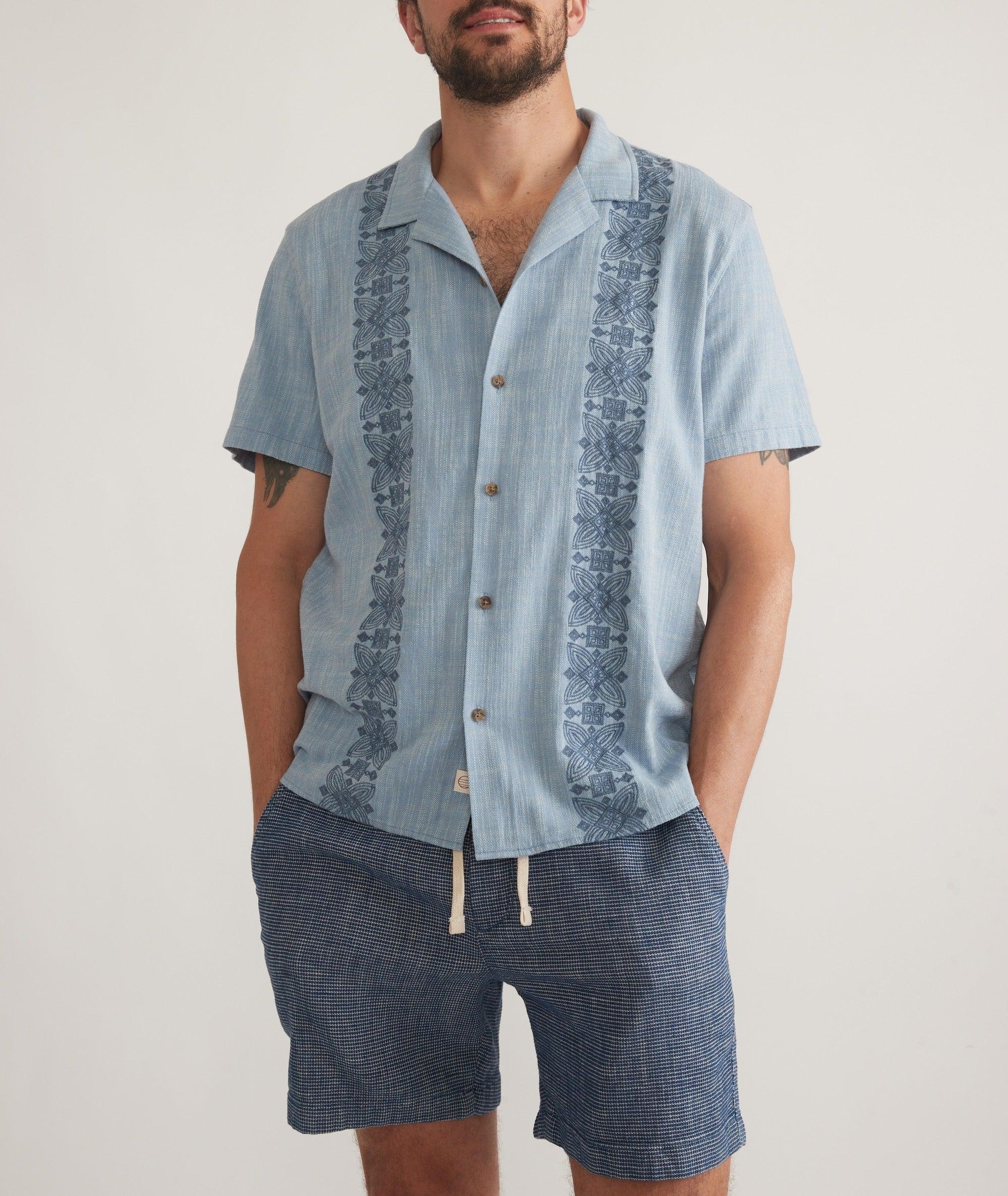 Stretch Selvage Long Sleeve Shirt Product Image