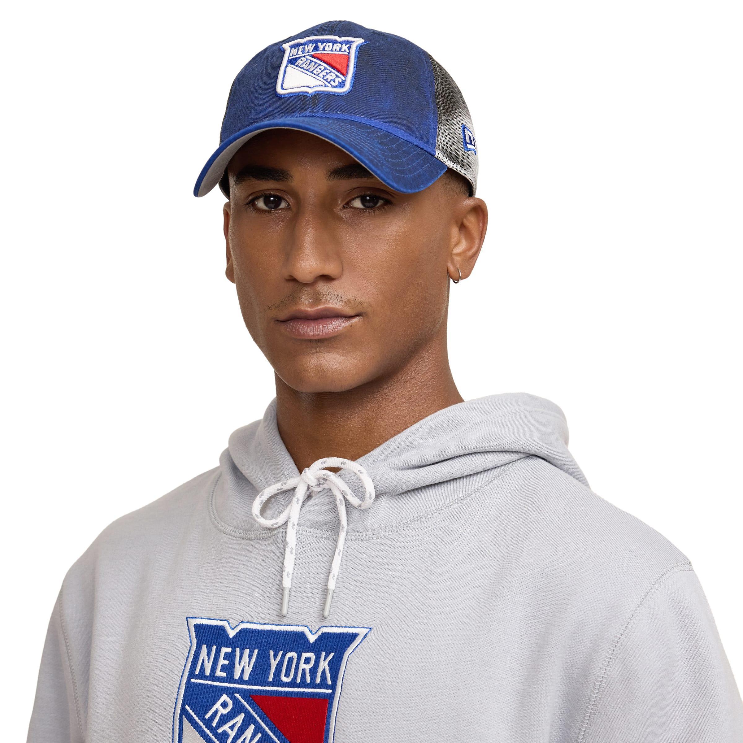 New York Yankees Throwback Gray Hoodie Male Product Image
