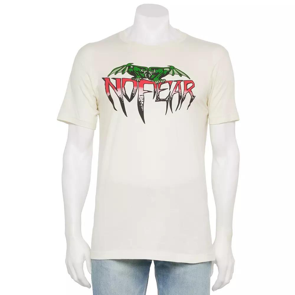 Men's No Fear Vintage Gargoyle Graphic Tee, Size: Medium, Tofu Product Image