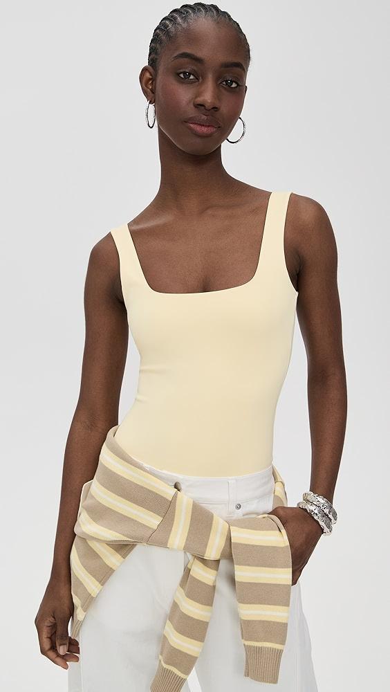 Good American Scuba Modern Tank Thong Bodysuit | Shopbop Product Image