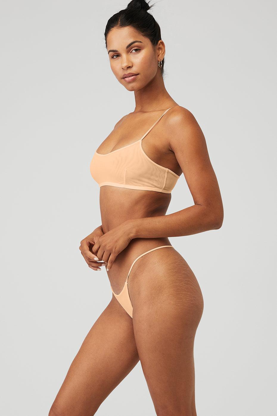 ALO | Airmesh Venus Bralette Beige Product Image