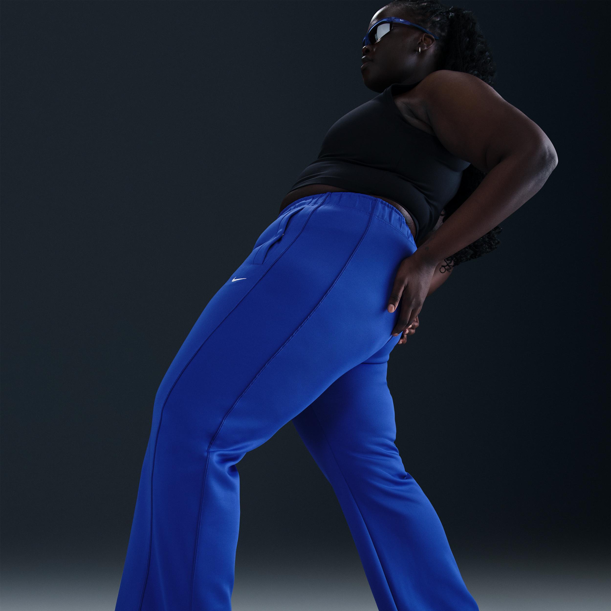 Women's Nike Sportswear Windrunner Mid-Rise Slim Knit Pants (Plus Size) Product Image
