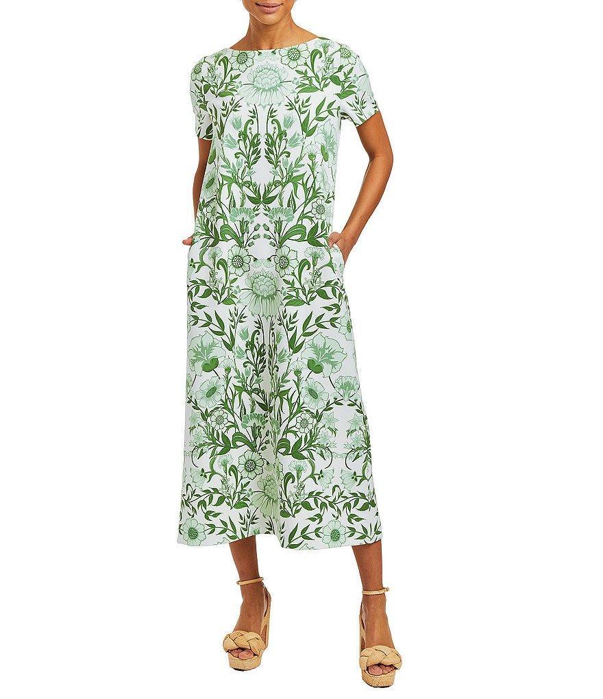 Mestiza New York Adria Stretch Crepe Bow Tie Detail Midi Dress Product Image