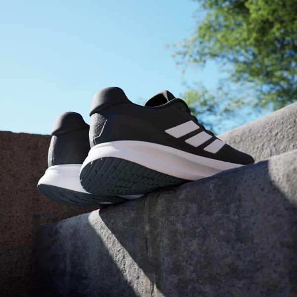 adidas Runfalcon 5 Wide Running Shoes Core Black 9 Mens Product Image