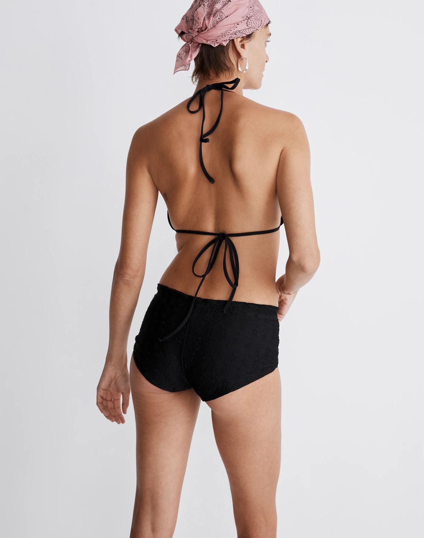 Frankies Bikinis Camilla Eyelet Bikini Top Product Image
