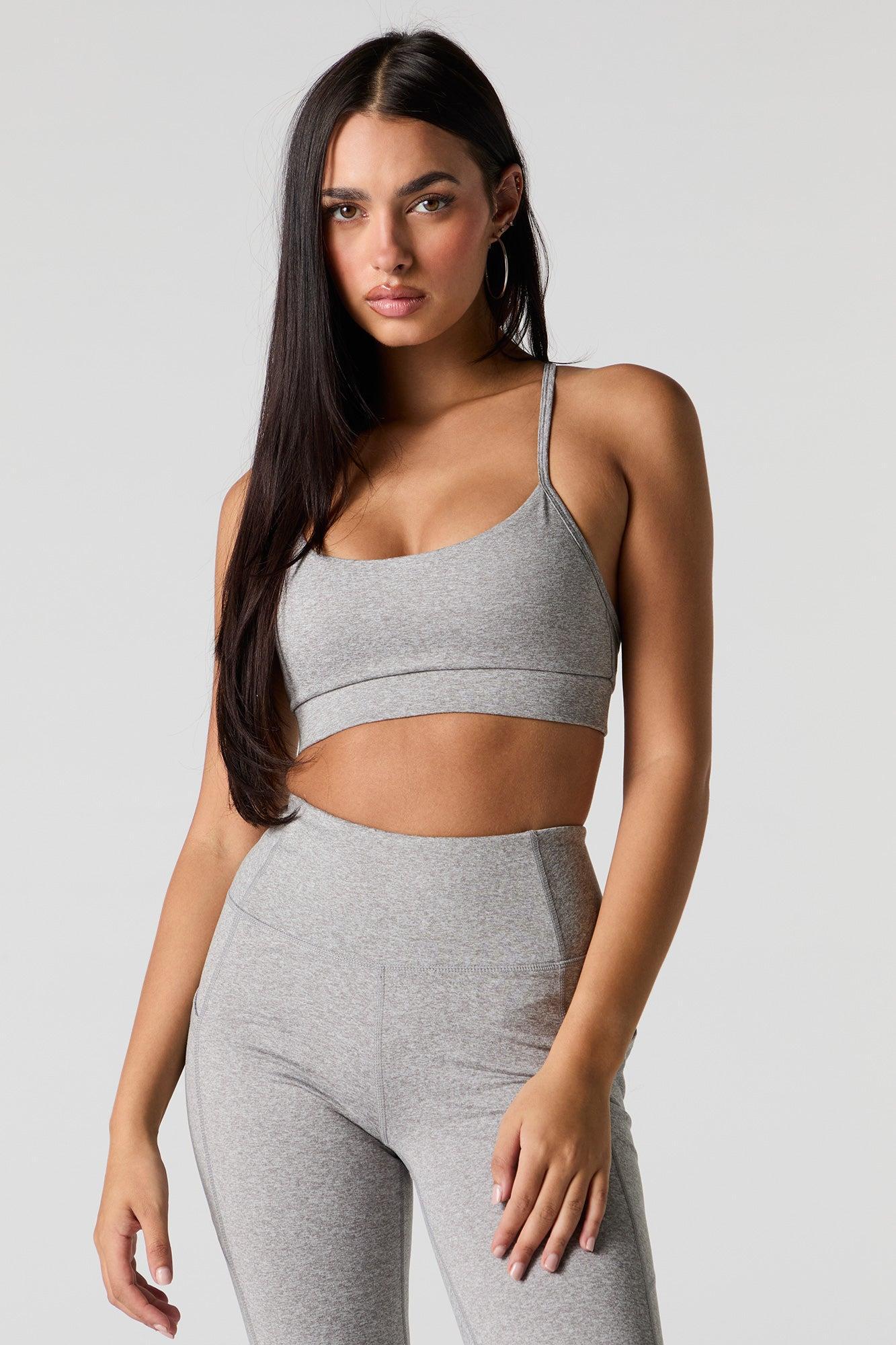 Active Scoop Neck Sports Bra Female Product Image