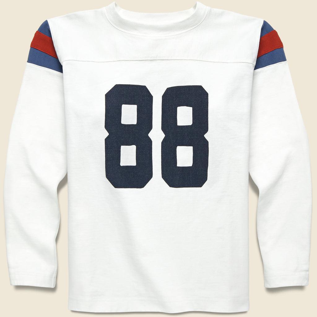 Elbow Rip Football Tee - White Product Image
