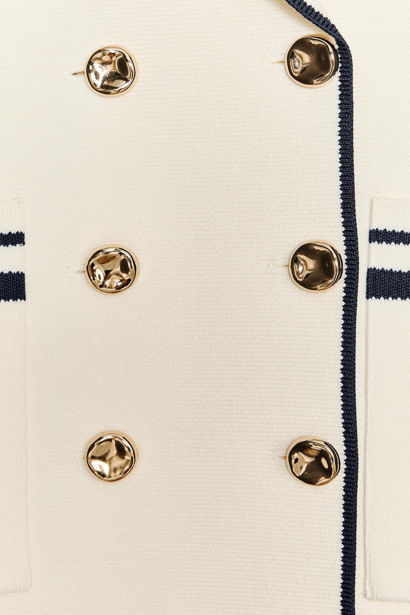 TRIM KNIT VEST Product Image