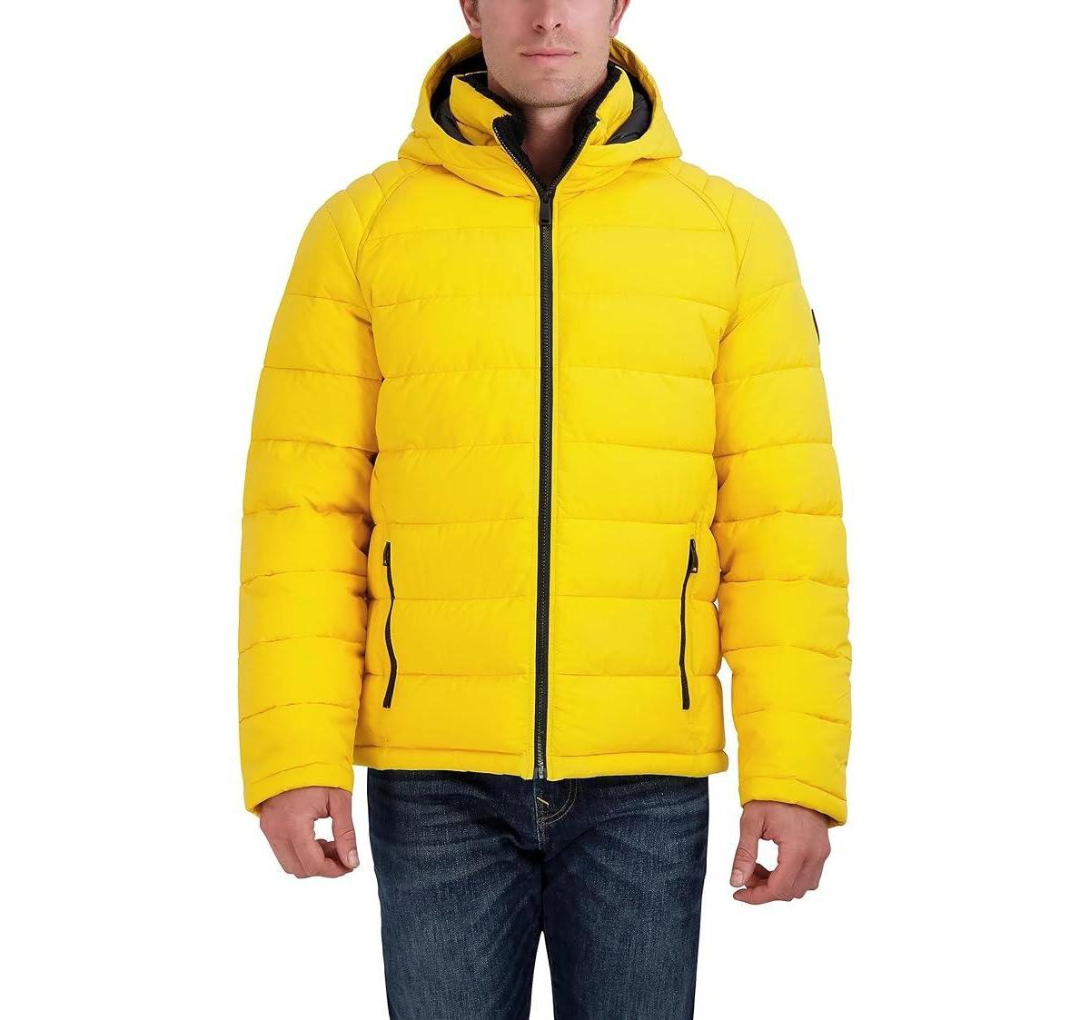 Men's Halitech Quilted Jacket, Size: XL, Yellow Product Image