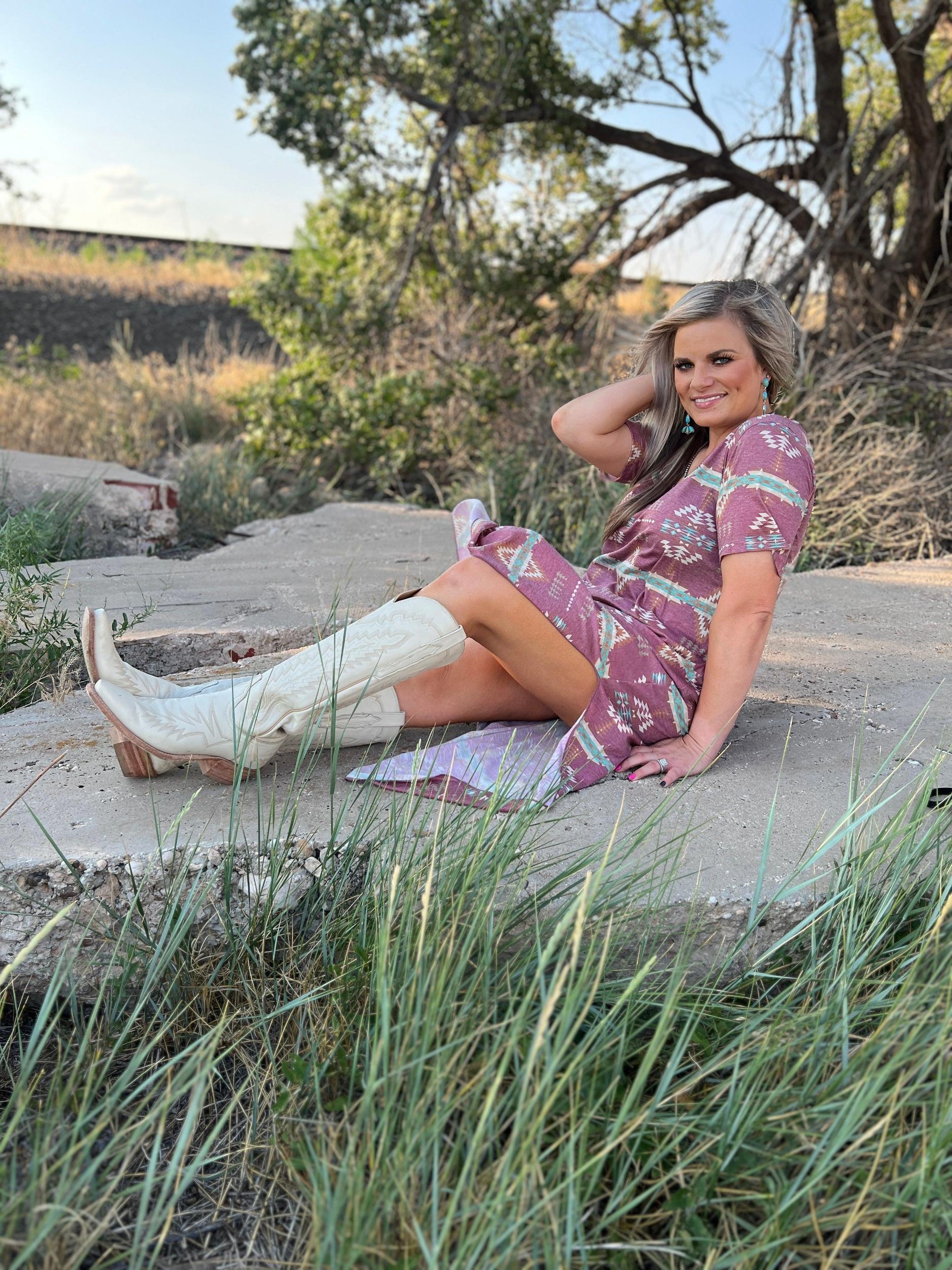 Sterling Kreek Red River Maxi Dress Product Image