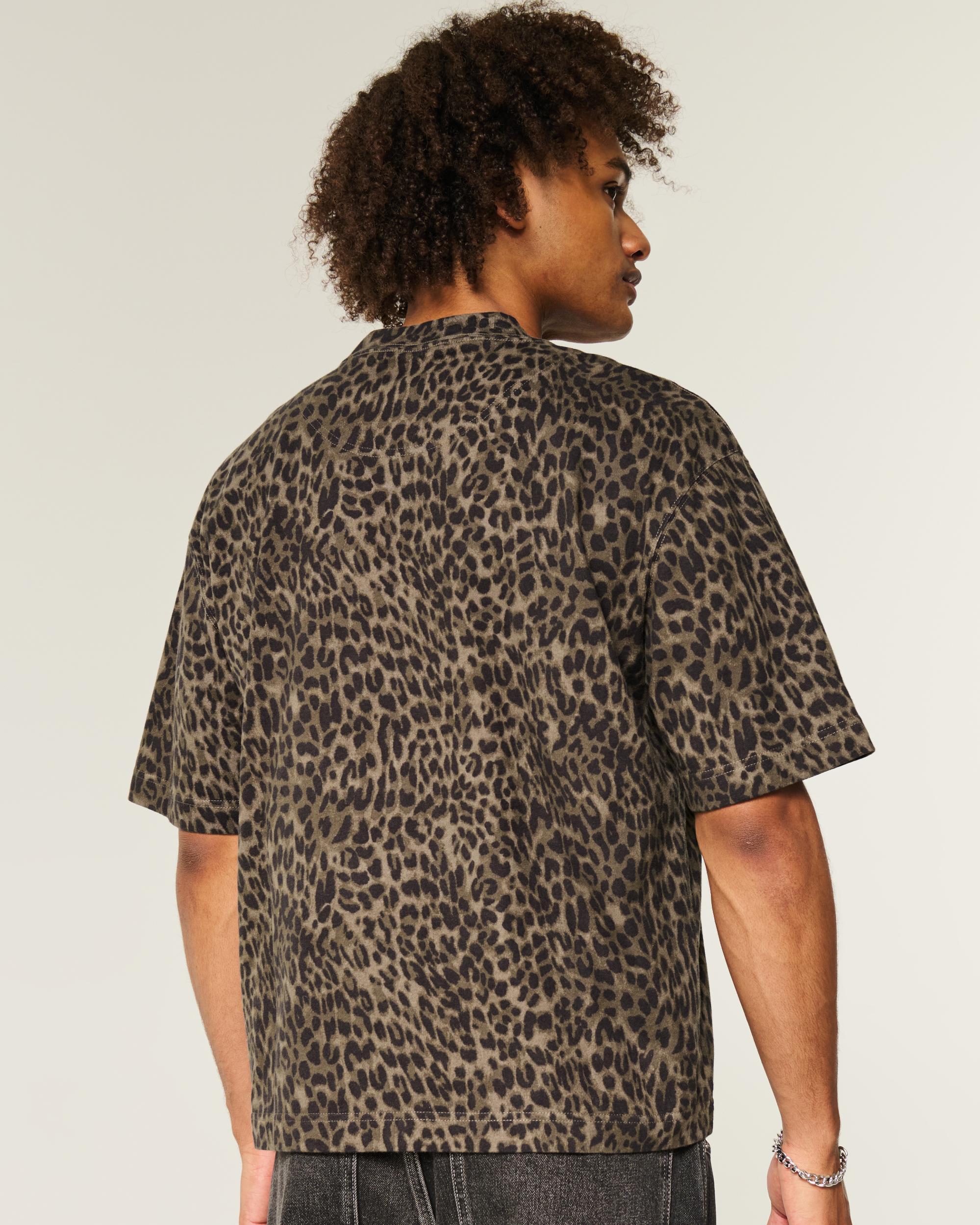 Boxy Heavyweight Crop Crew T-Shirt Product Image