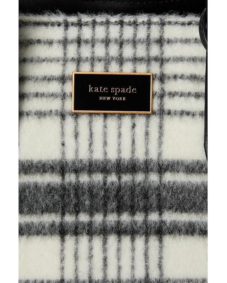 Kate Spade New York Manhattan Studio Plaid Fabric Large Tote Product Image
