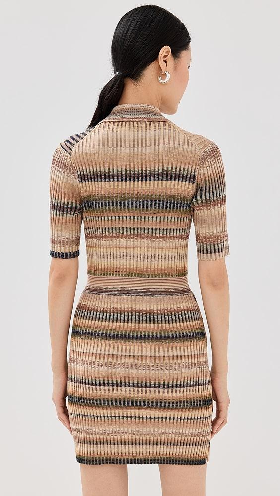 SIMKHAI Solana Polo Mini Dress | Shopbop Product Image