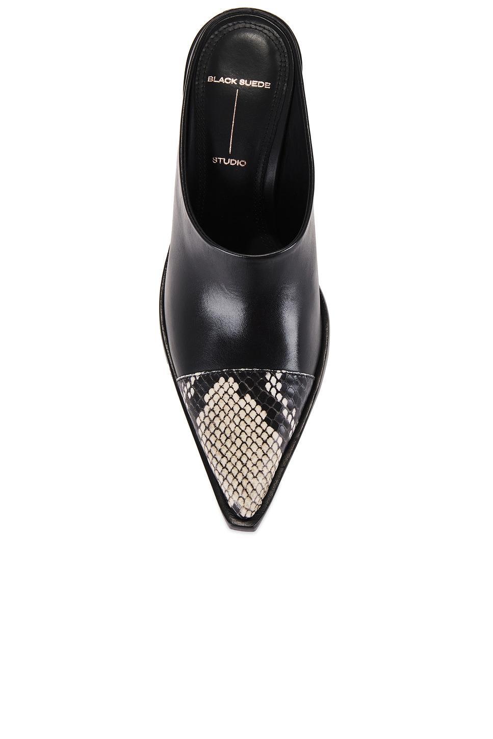 Noa Mule BLACK SUEDE STUDIO Product Image