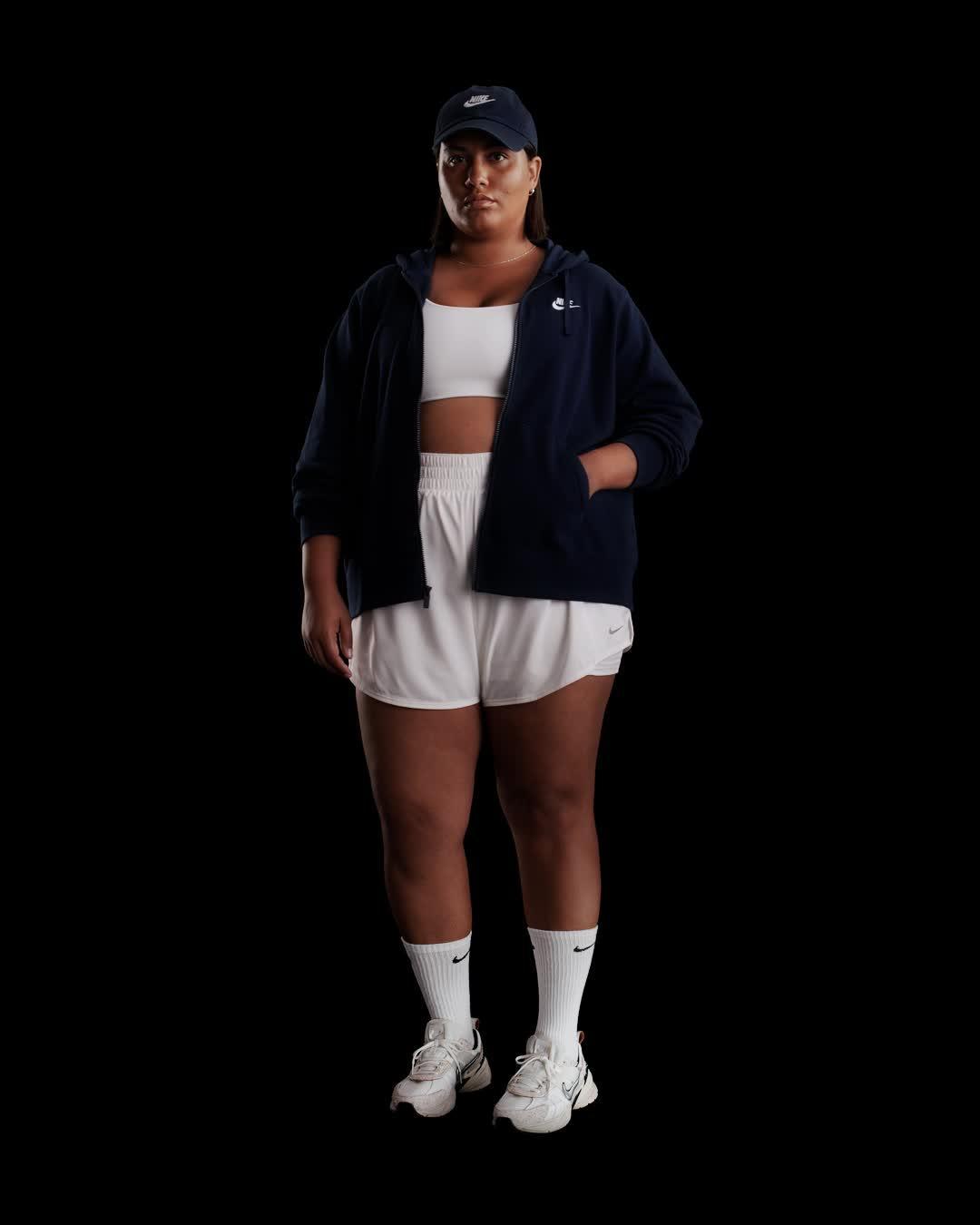 Nike Sportswear Club Fleece Women's Full-Zip Hoodie (Plus Size) Product Image