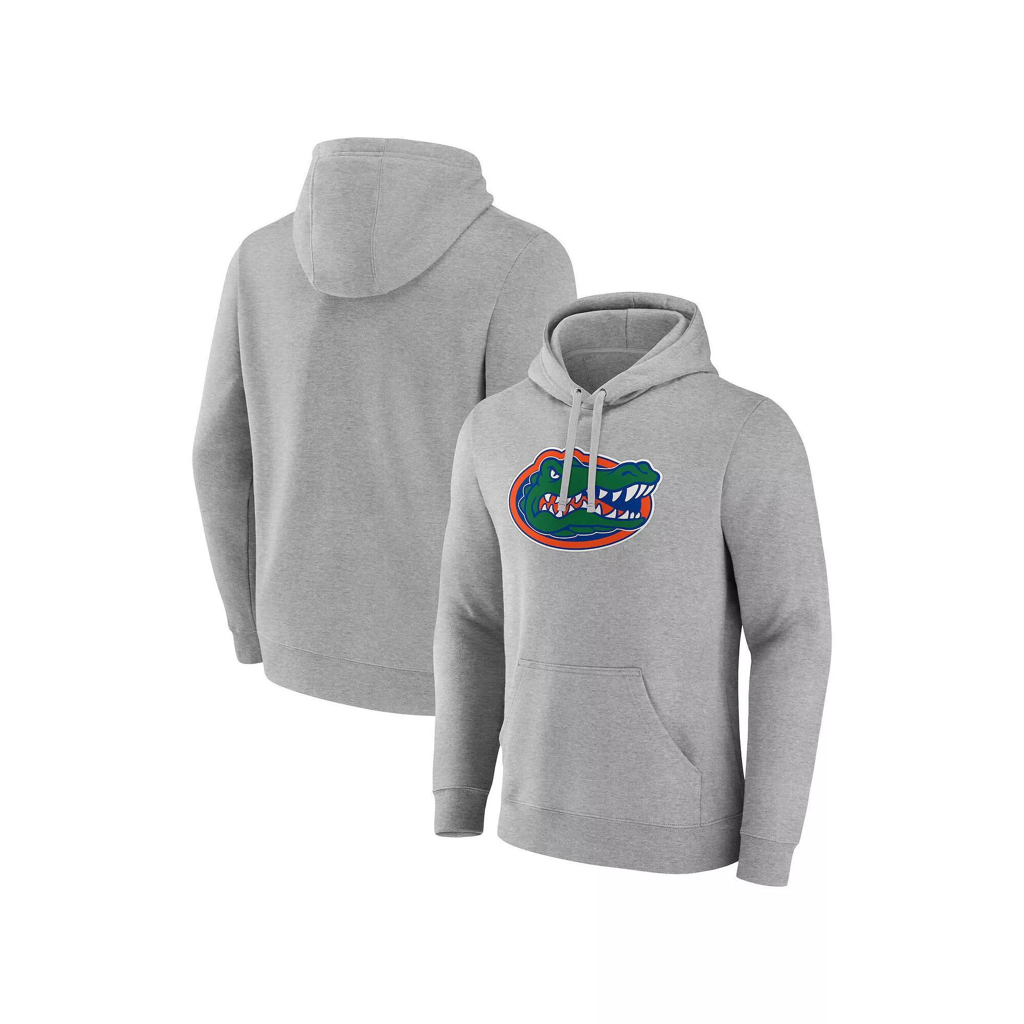 Men's Fanatics Gray Florida Gators Fleece Pullover Hoodie, Size: Large, Grey Product Image