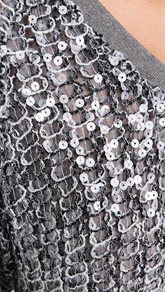 Le Superbe Touch of Grey V Neck Pullover | Shopbop Product Image