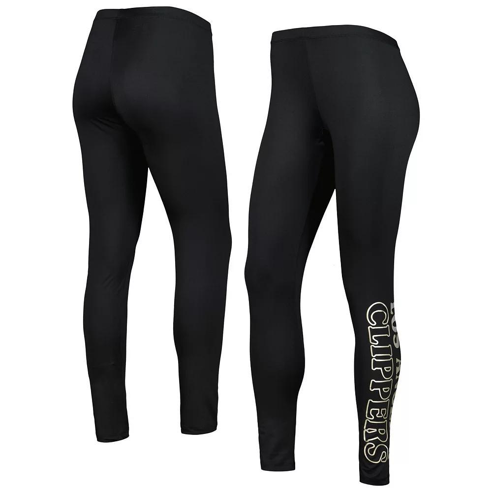 Women's G-III 4Her by Carl Banks Black LA Clippers Stadium Leggings, Size: Small Product Image