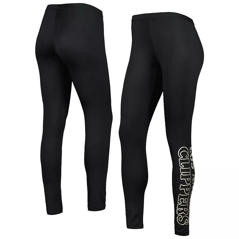 Women's G-III 4Her by Carl Banks Black LA Clippers Stadium Leggings, Size: Small Product Image