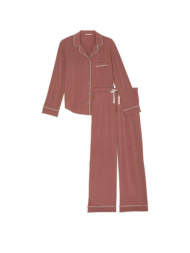 Modal Soft Long Pajama Set Product Image