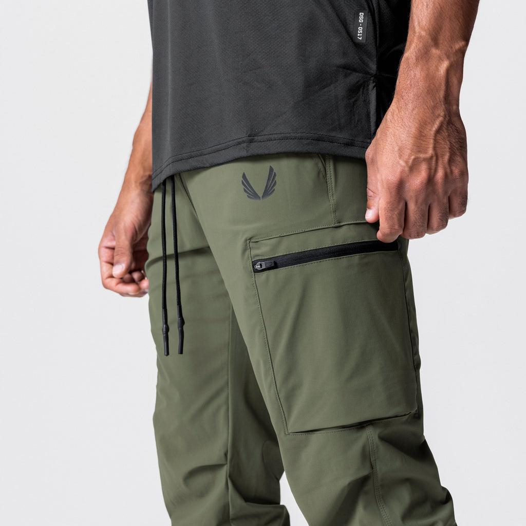 0698. Tetra-Lite® Inlay Pocket High Rib Jogger - Olive Product Image