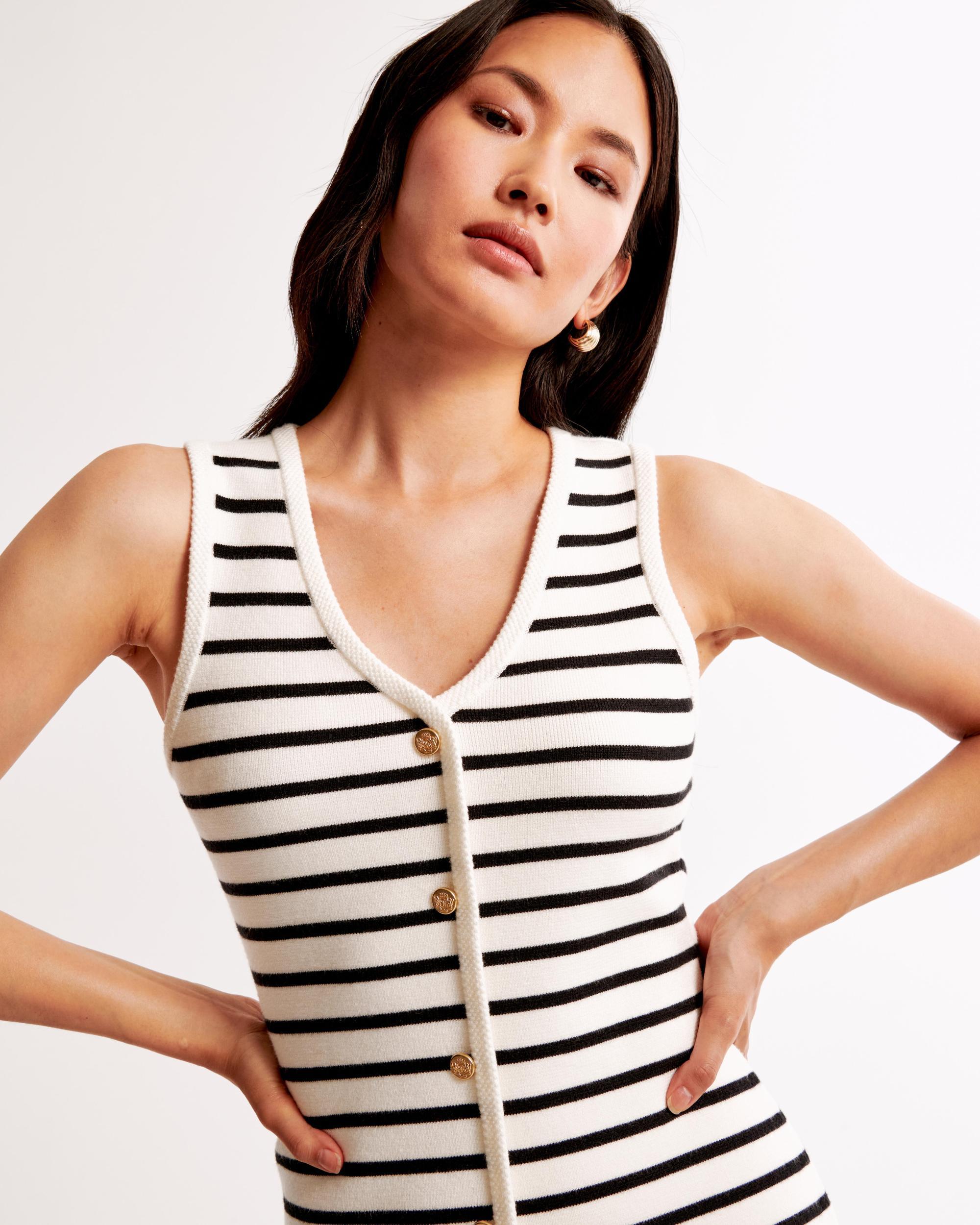 The A&F Mara Sweater Vest Mini Dress Product Image