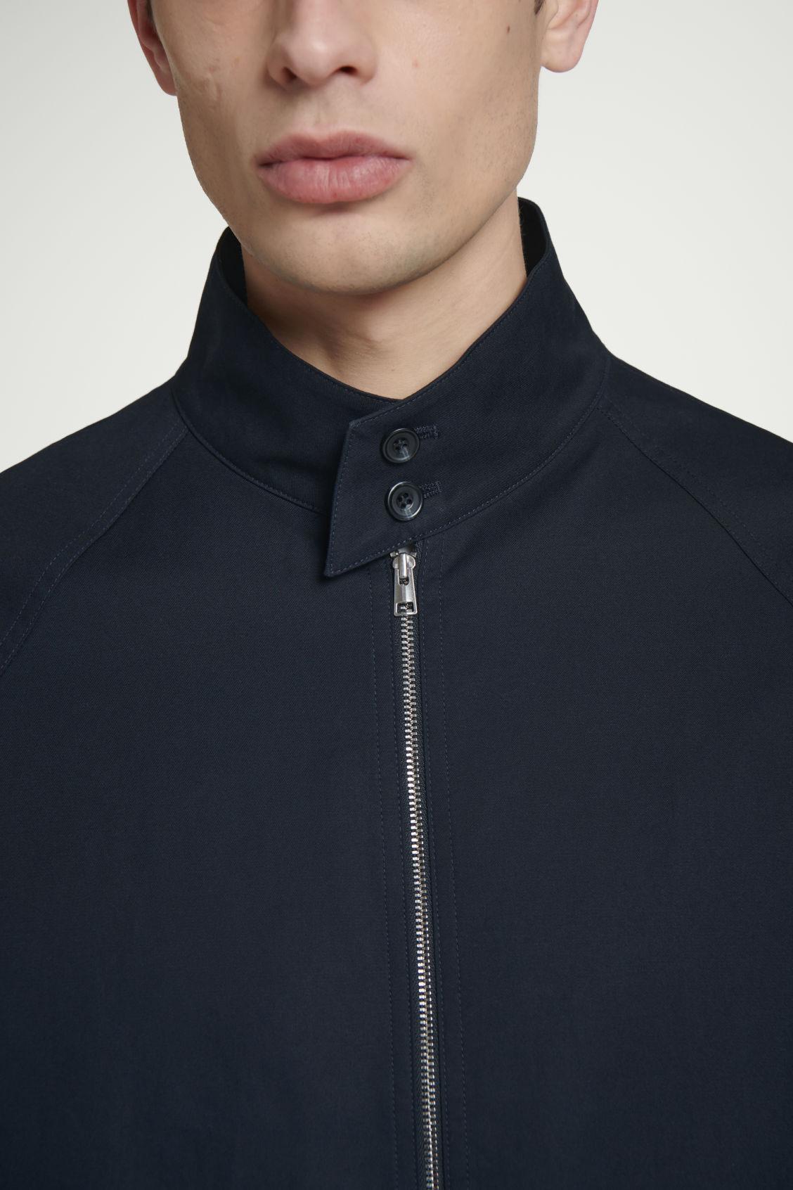 WATER-REPELLENT HARRINGTON JACKET Product Image
