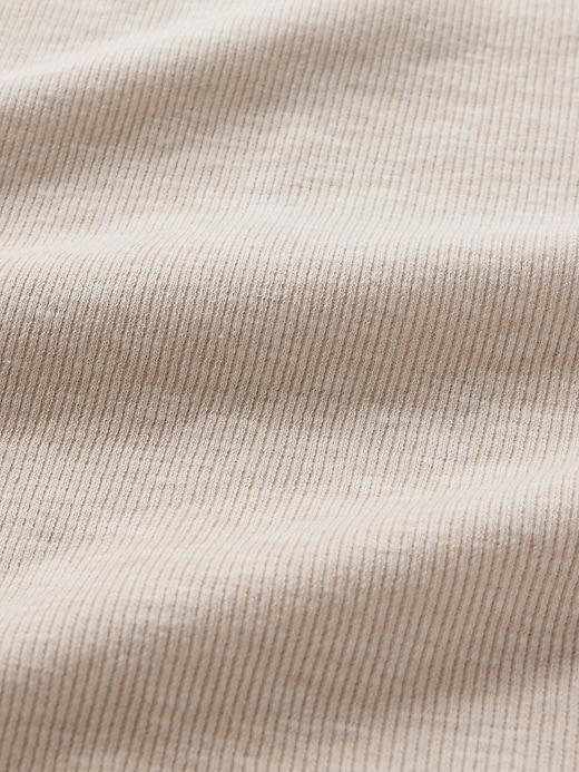 Essential Rib Mockneck T-Shirt Product Image