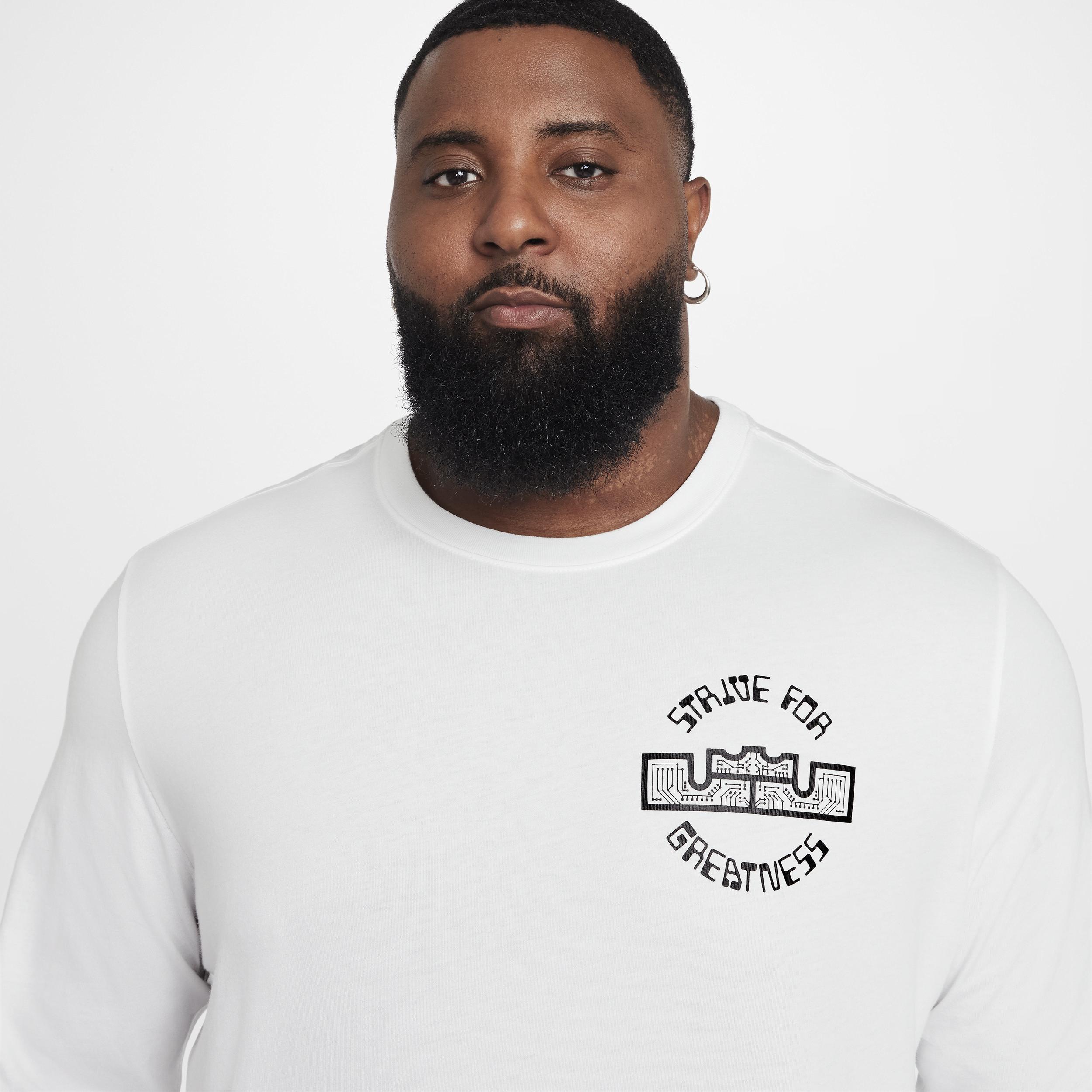 Nike Men's LeBron Max90 Long-Sleeve Basketball T-Shirt Product Image