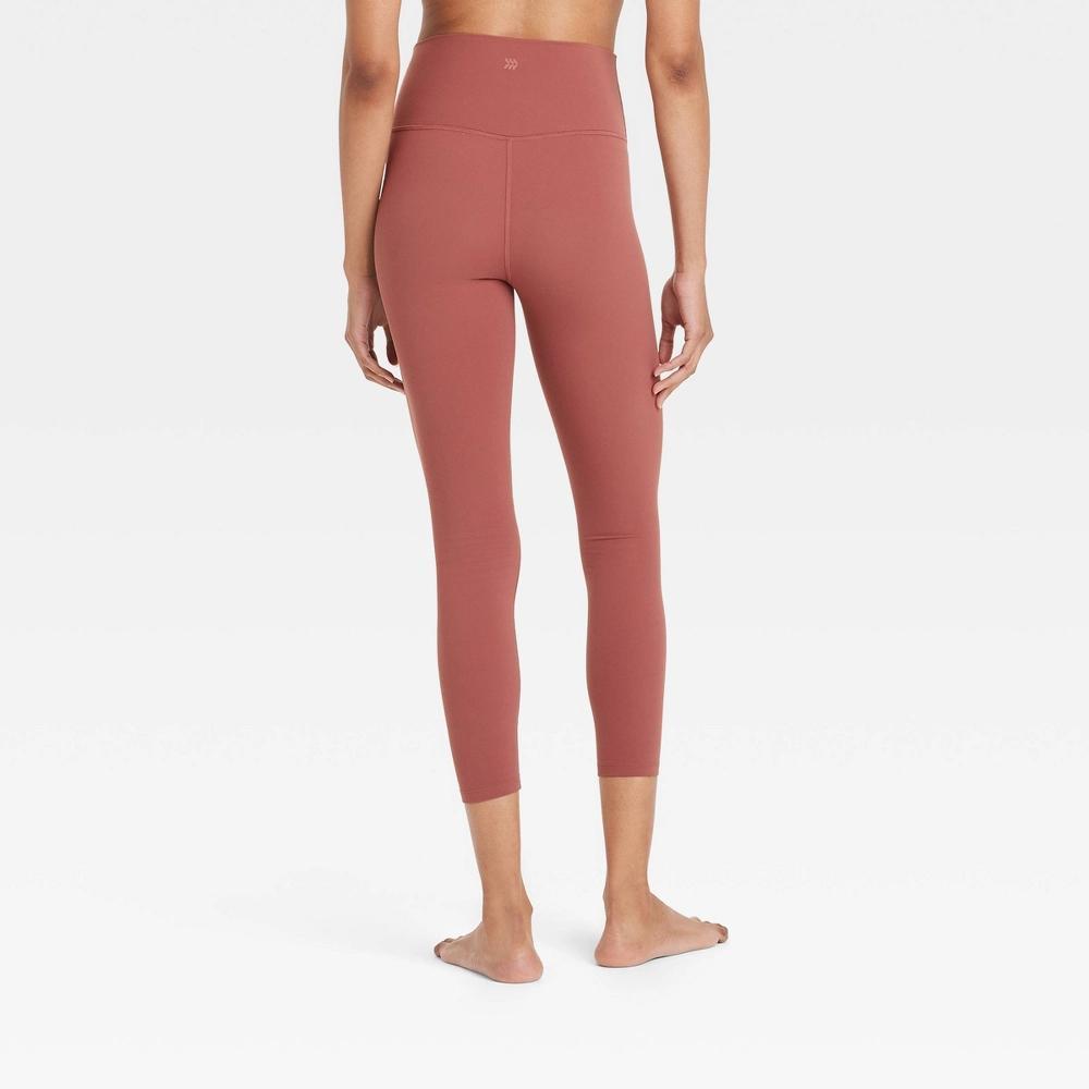 Women's Everyday Soft Ultra High-Rise 7/8 Leggings - All In Motion™ Brown S Product Image