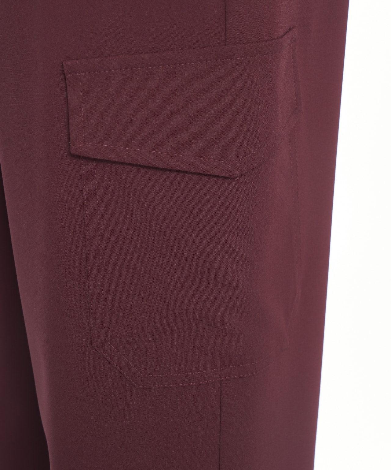 Wide leg pants with cargo pockets Product Image