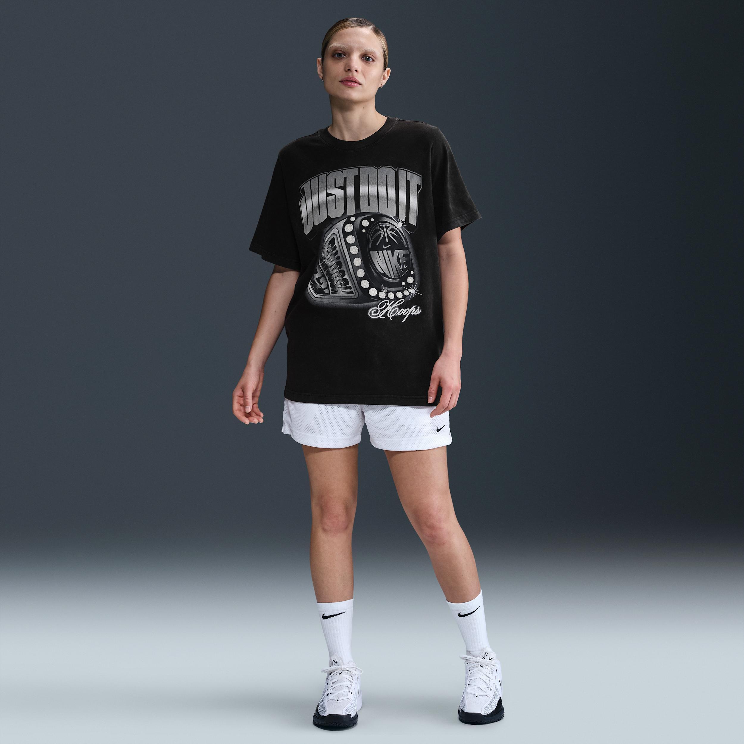 Nike Women's Loose Short-Sleeve Basketball T-Shirt Product Image