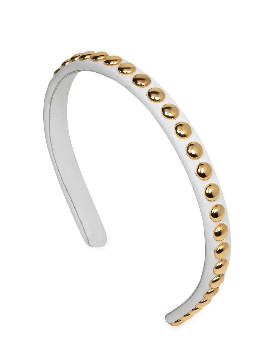 Womens Parker Studded Leather Headband Product Image