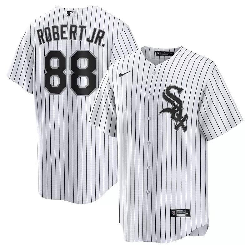 Men's Nike Luis Robert White Chicago White Sox Replica Player Name Jersey, Size: Medium Product Image