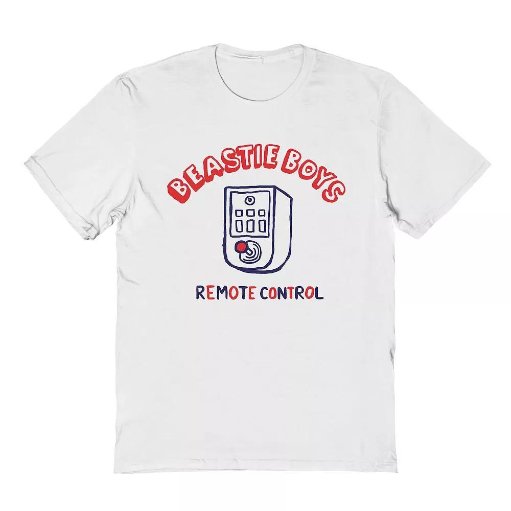 Men's Beastie Boys Remote Control Graphic Tee, Size: Medium, White Product Image