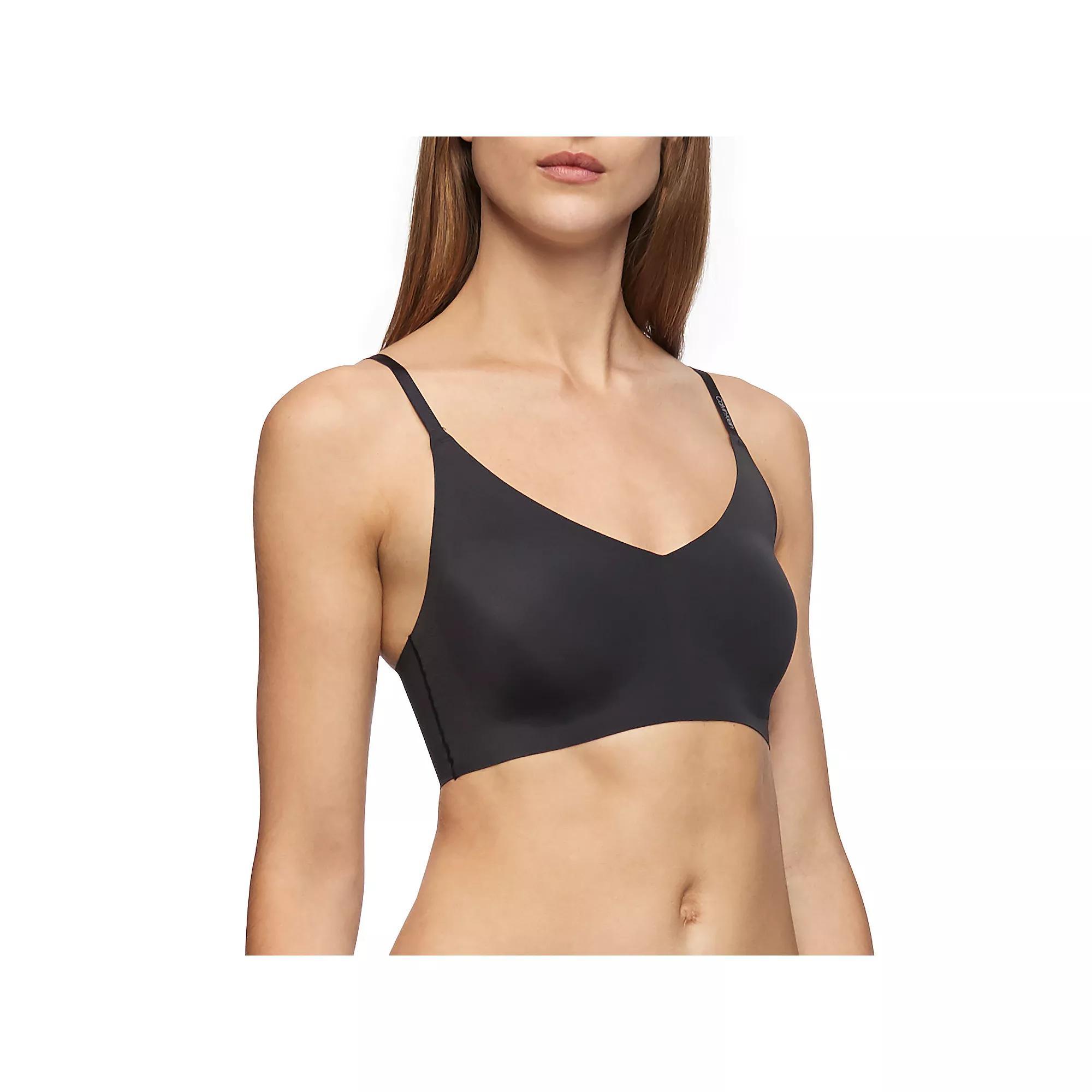 Calvin Klein Invisibles Comfort Lightly Lined Triangle Bralette QF5753, Womens Product Image