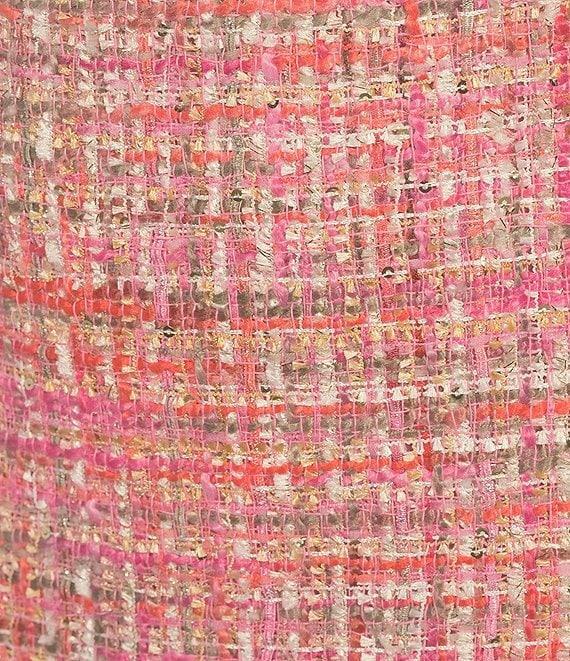 Preston & York Gloria Tweed Boat Neckline Sleeveless Dress Product Image
