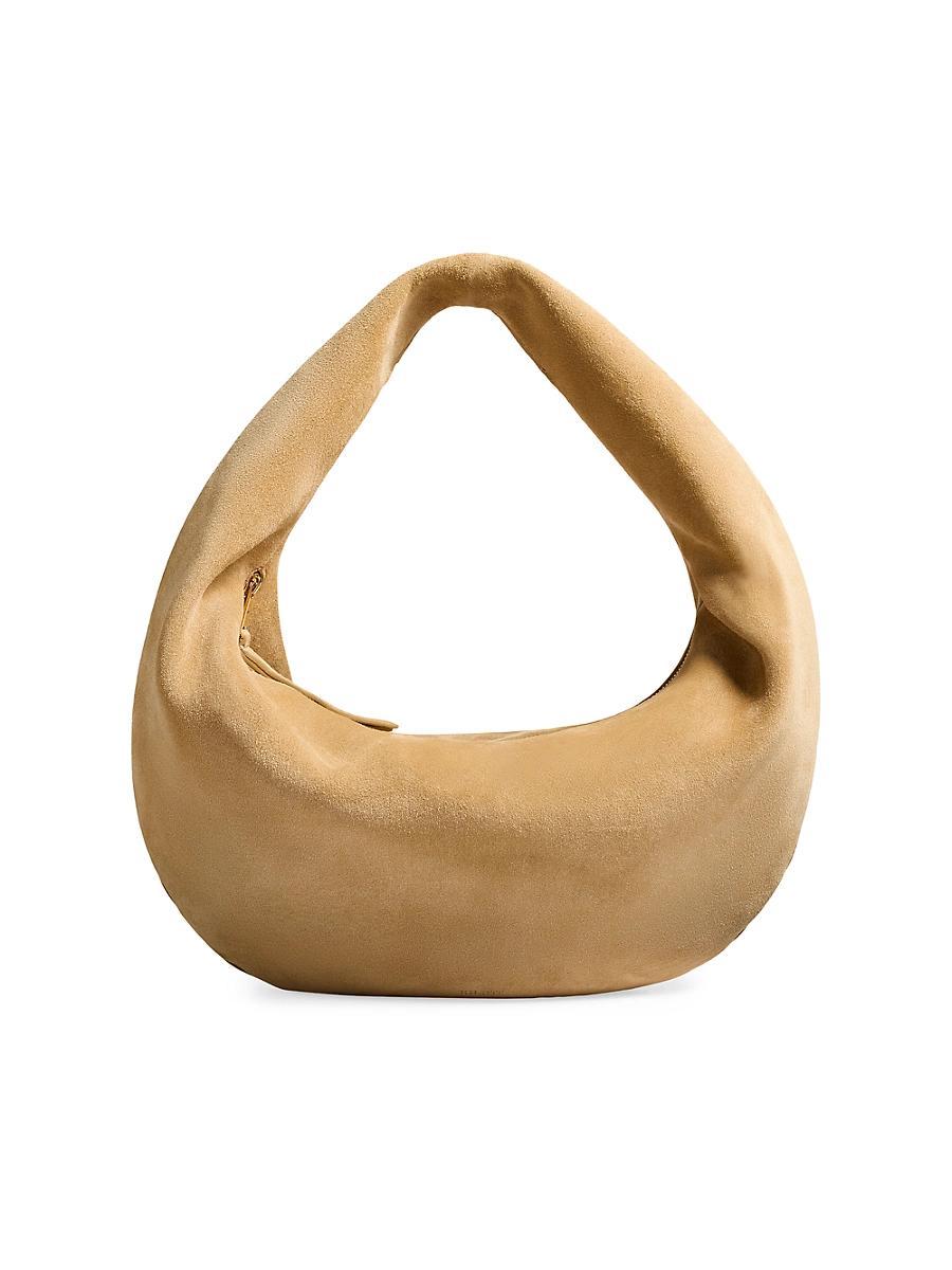 Womens Medium Olivia Suede Hobo Bag Product Image