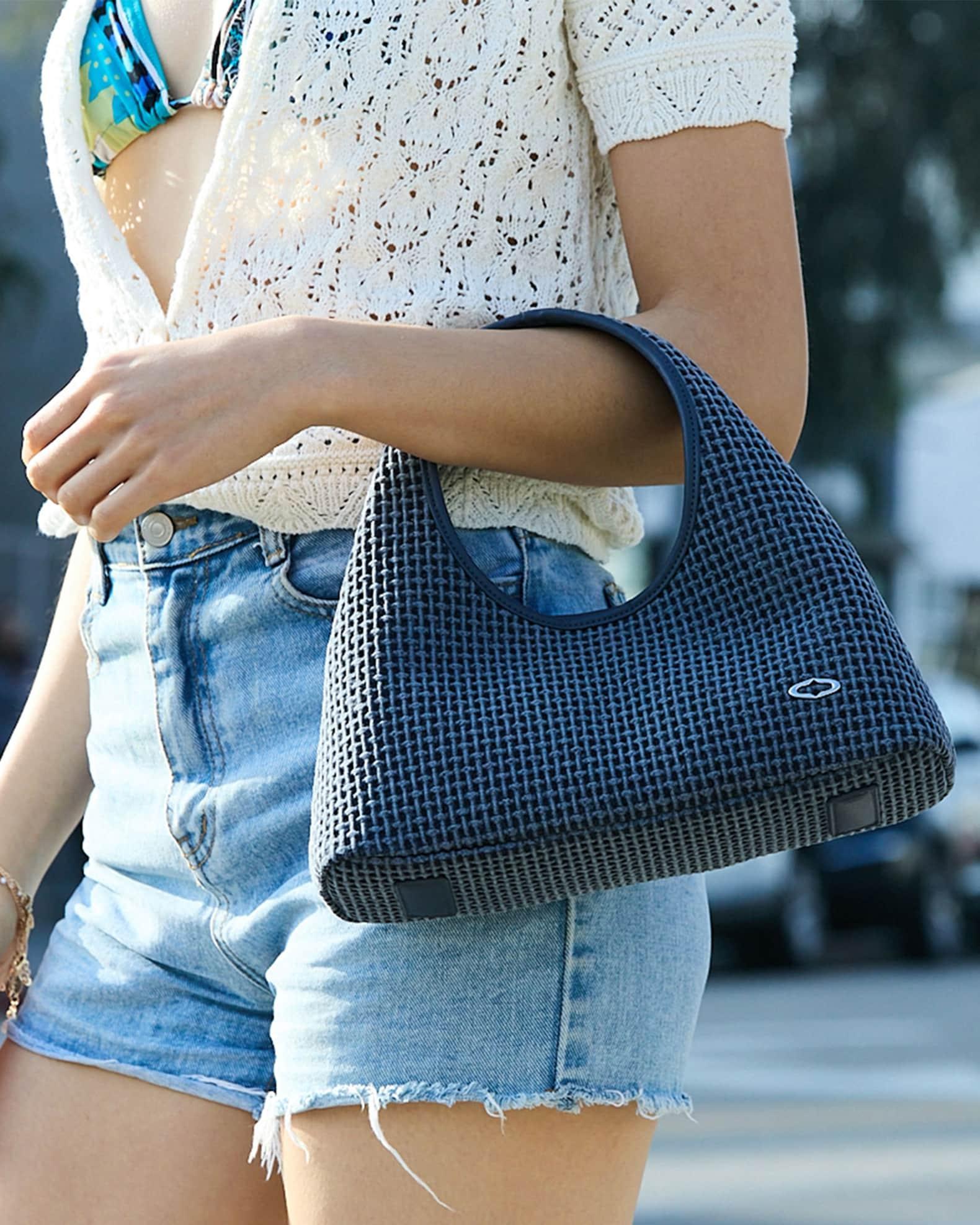 Waffle Canvas Top-Handle Bag Product Image