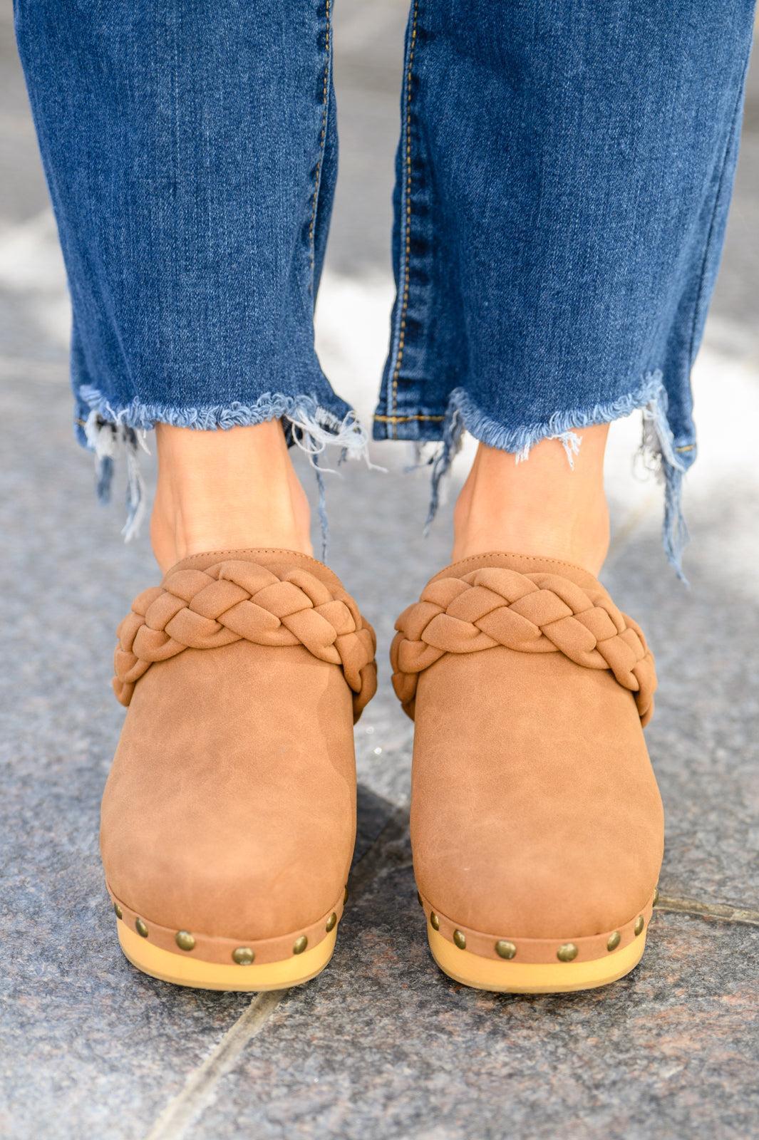 Taylor Braided Clogs In Brown (Online Exclusive) Product Image