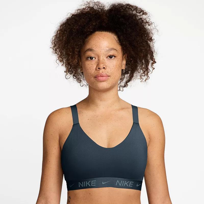 Women's Nike Indy Medium Support Padded Sports Bra, Armory Blue Product Image