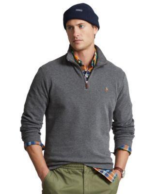 Polo Ralph Lauren Mens Estate-Rib Cotton Quarter-Zip Pullover Product Image