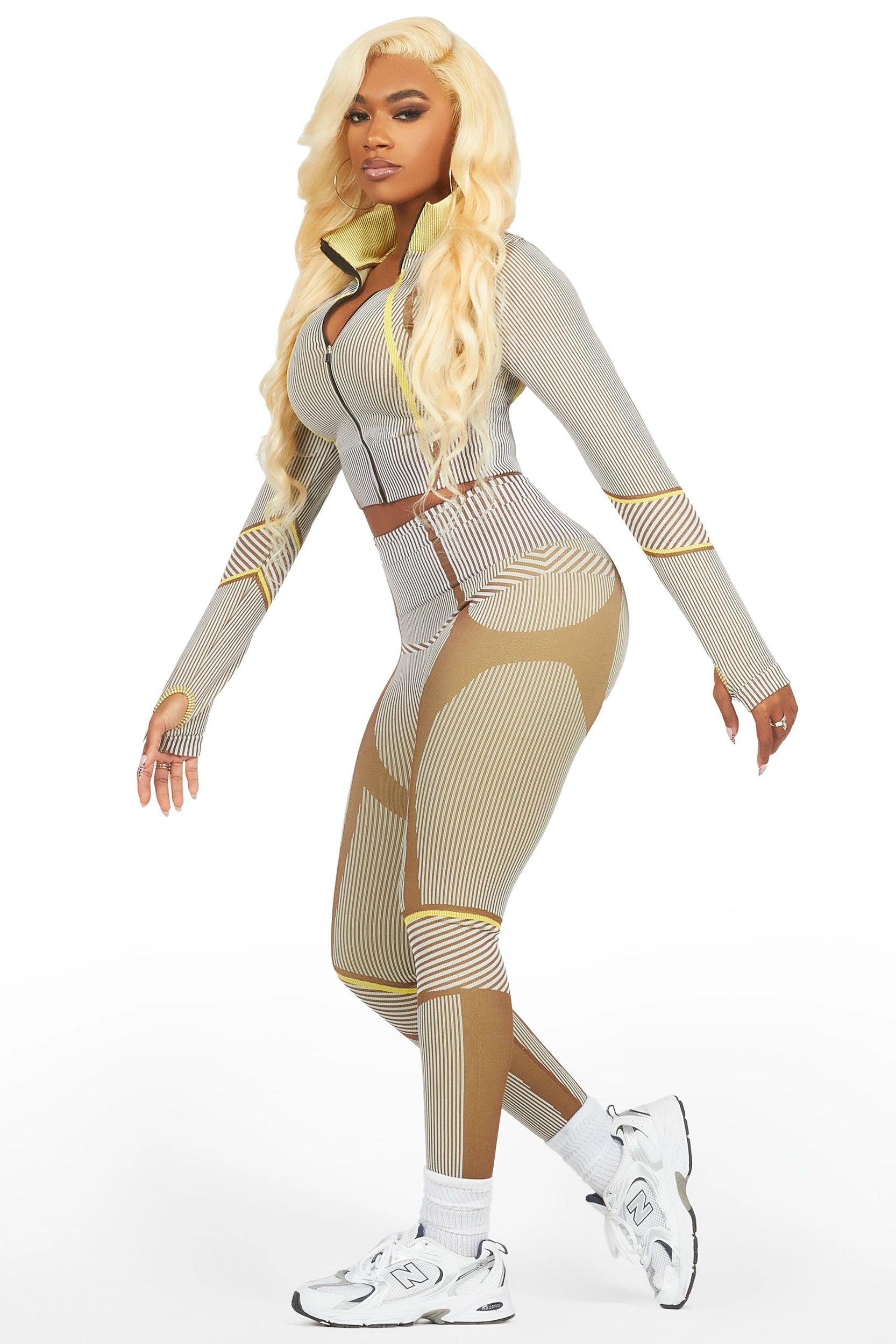 Derriana Mocha Active Set Female Product Image
