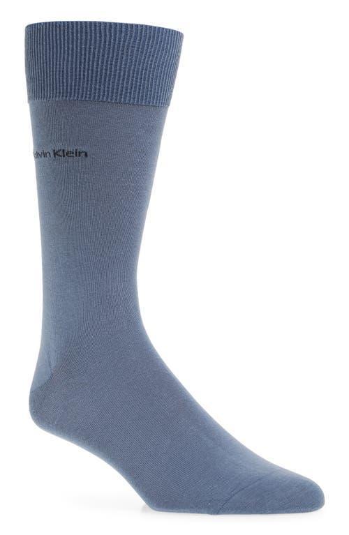 Calvin Klein Giza Cotton Flat Knit Socks Product Image