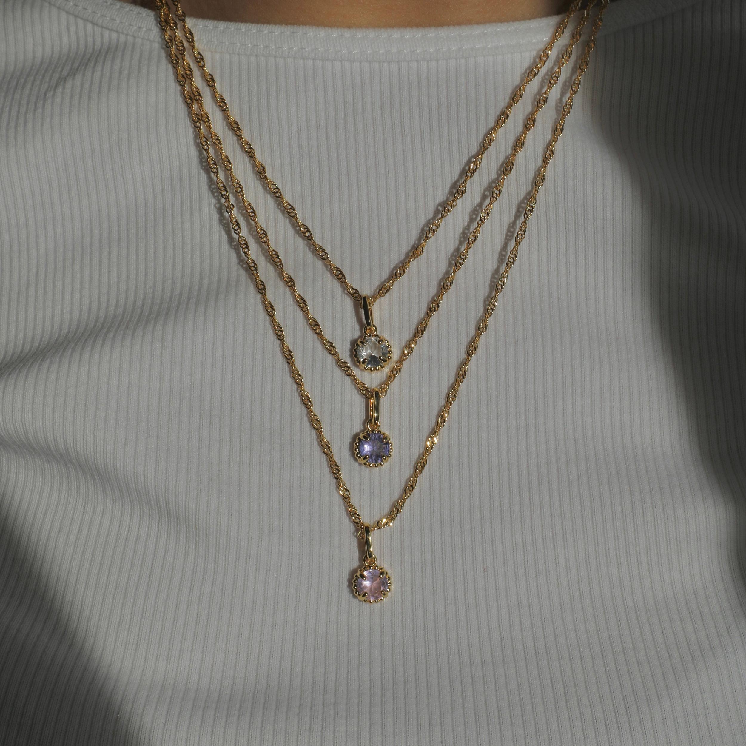You're a Gem Birthstone Necklace Product Image